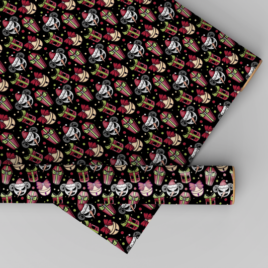 Creepy Black Bell Xmas