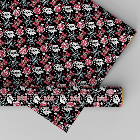 Creepy Black Candy Xmas