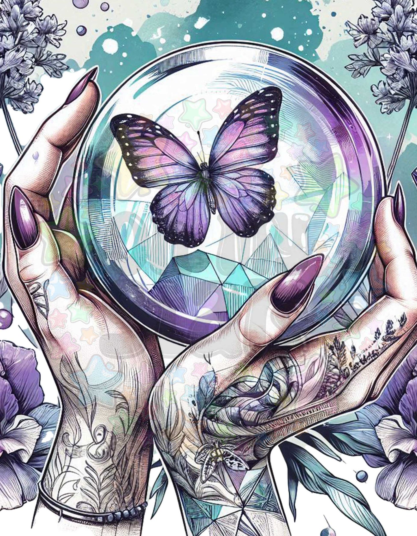 Holding Crystal Ball