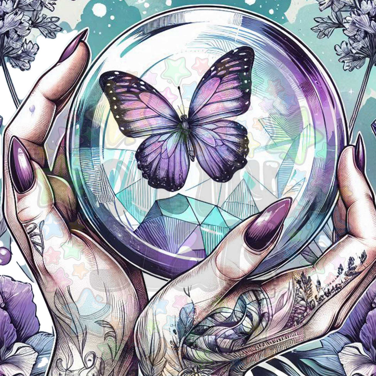 Holding Crystal Ball