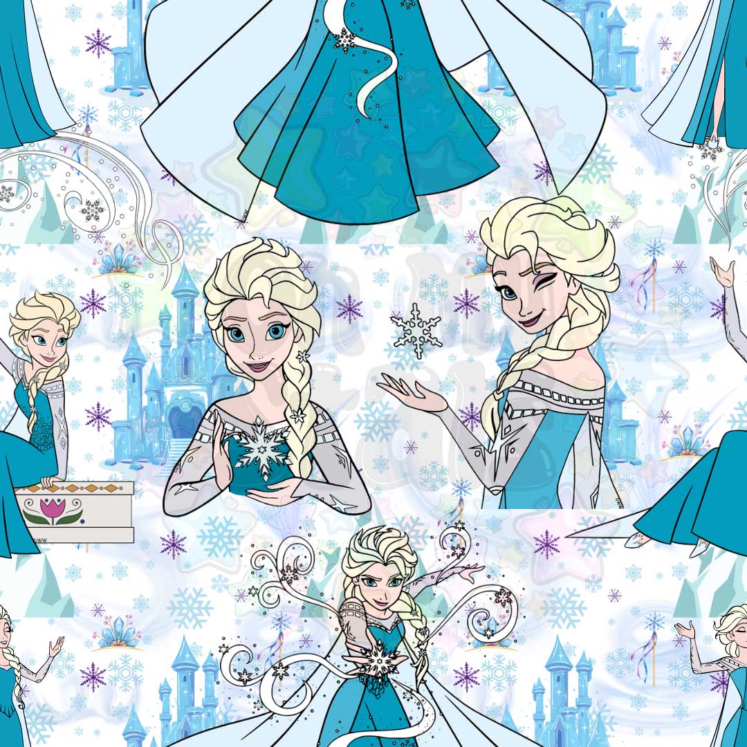 F Queen White BG