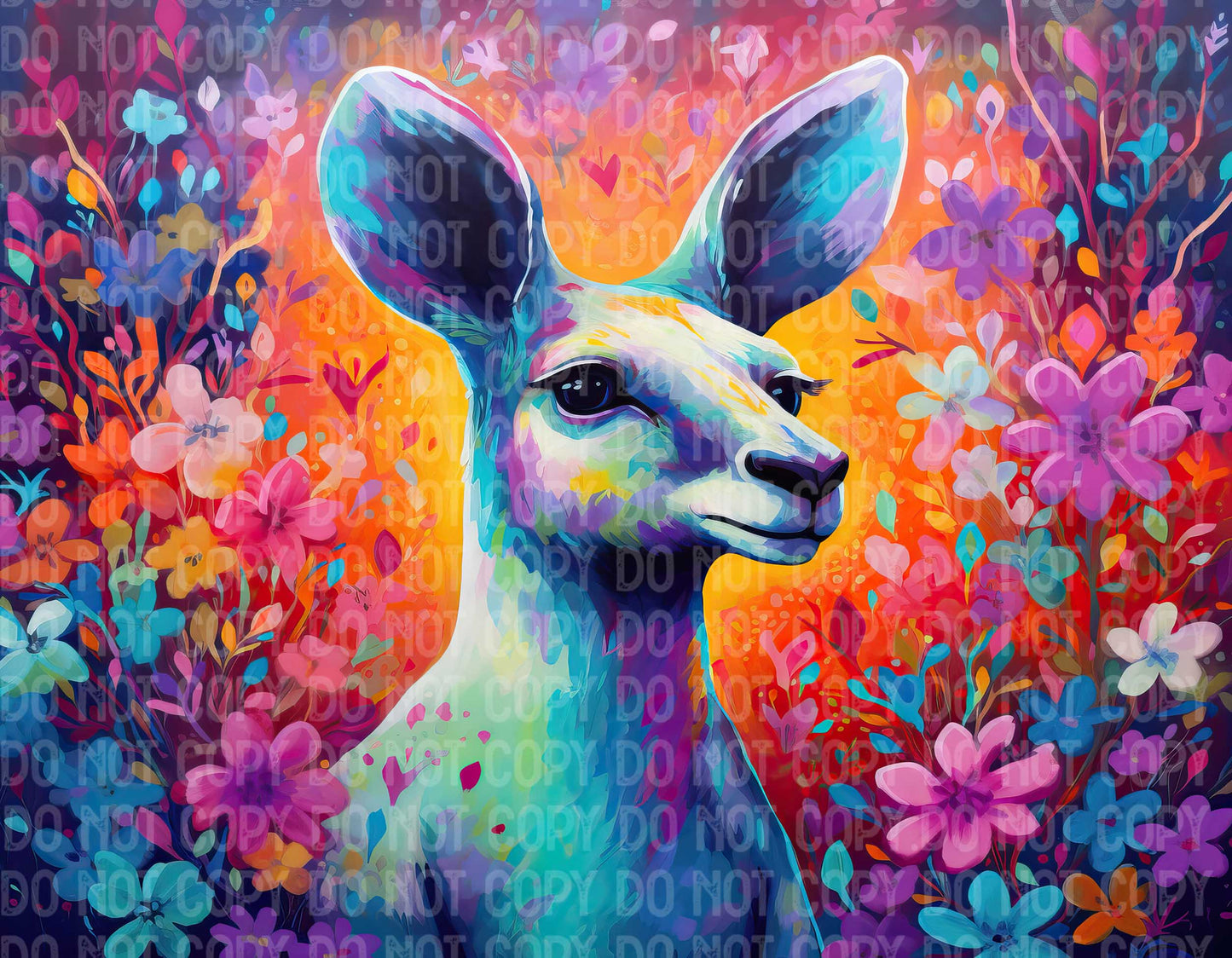 Floral Kangaroo