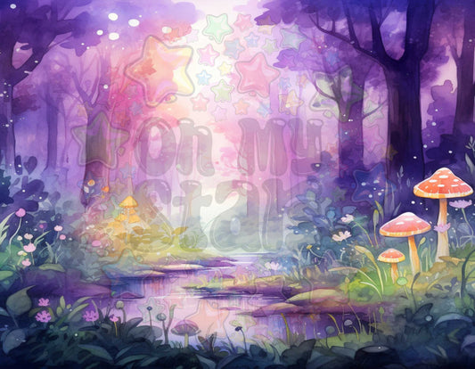 Purple Fairy Forest
