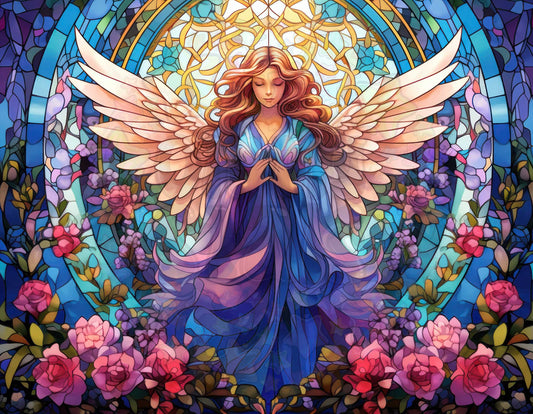 Angel Stained Glass
