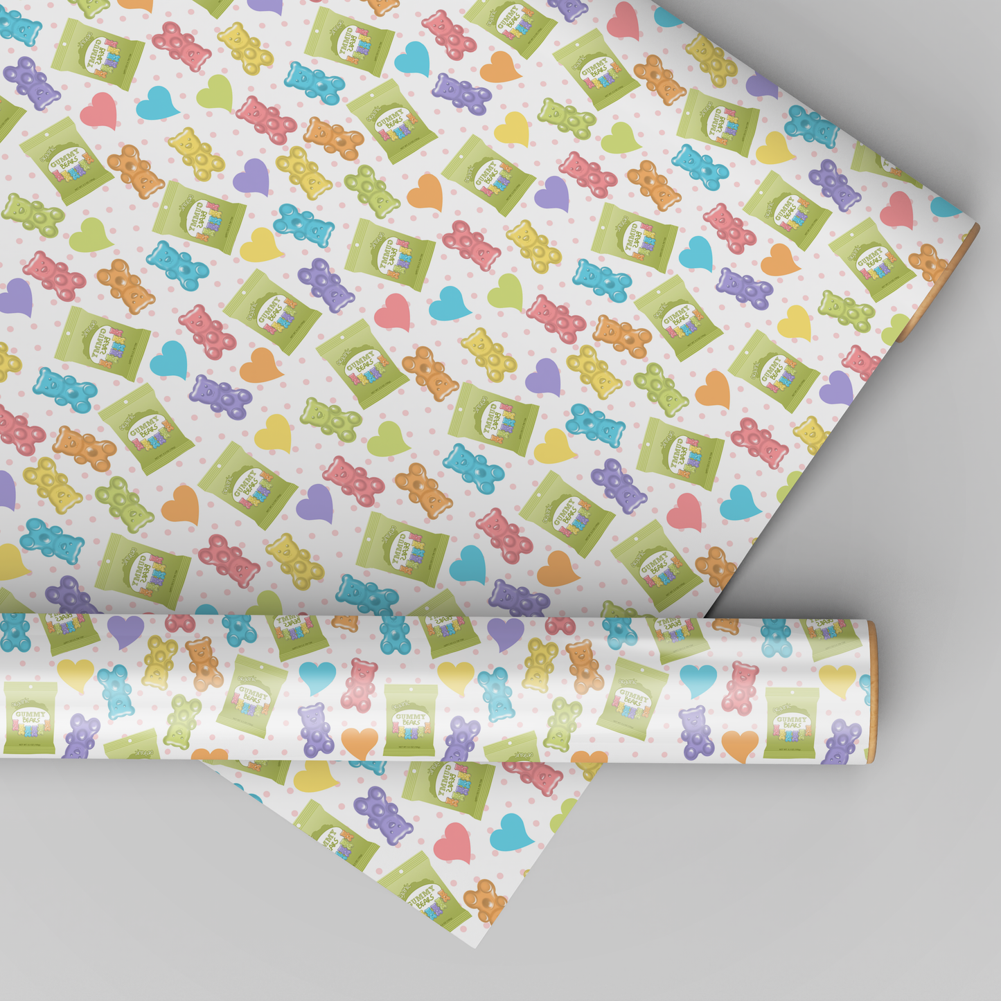 GB Bear Lollies Wrapping