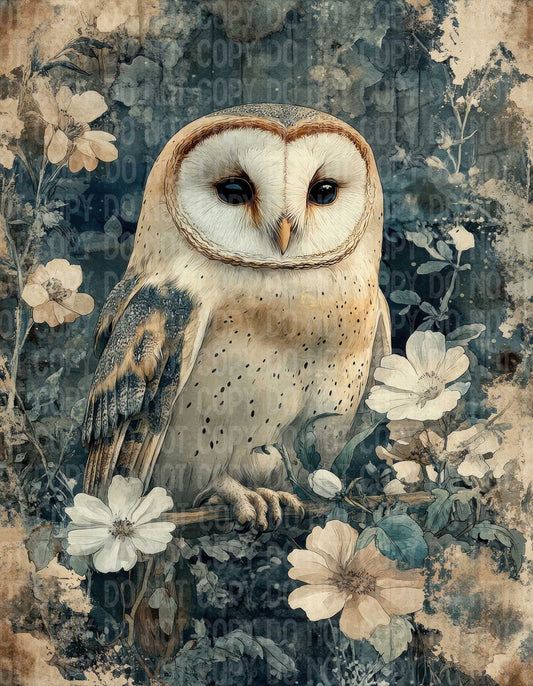 Garden Dreams Owl