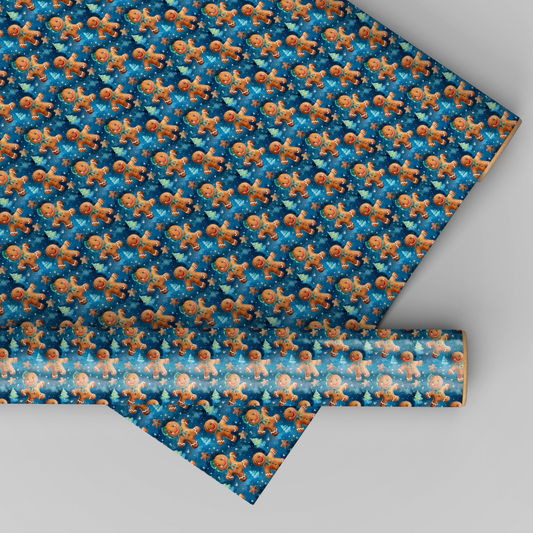 Gingerbread Cookies Blue