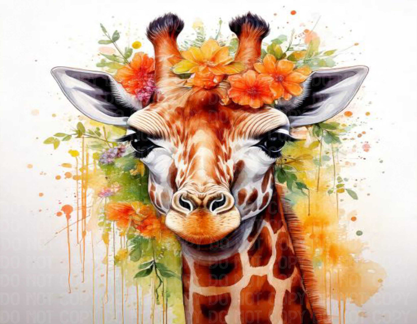 Giraffe Flowers