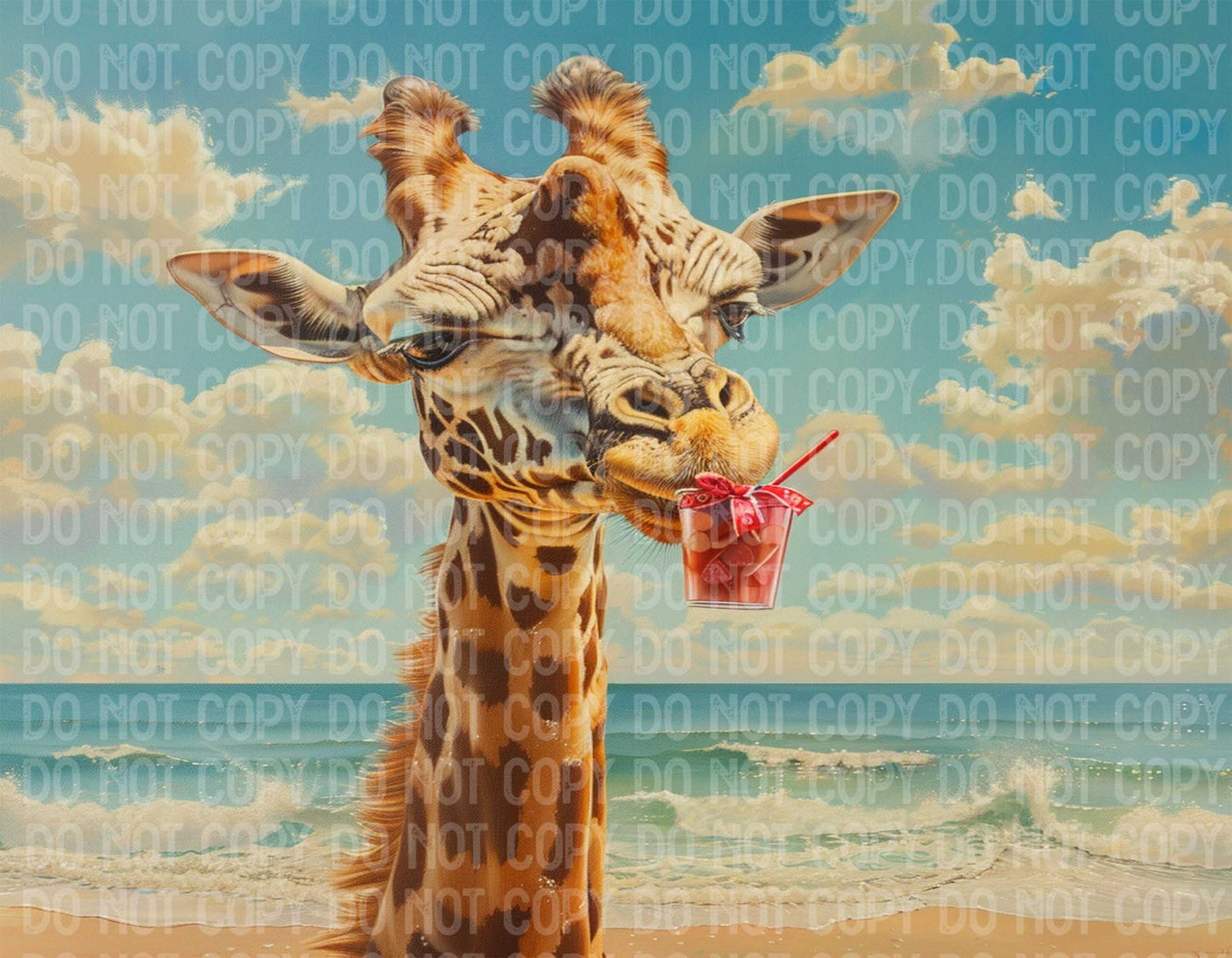 Giraffe Drink