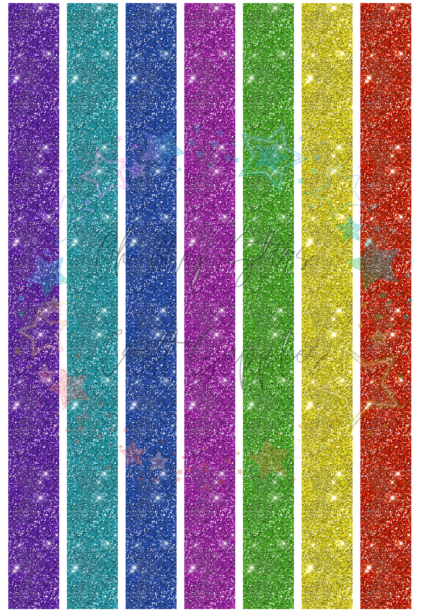 Glitter Keyfobs