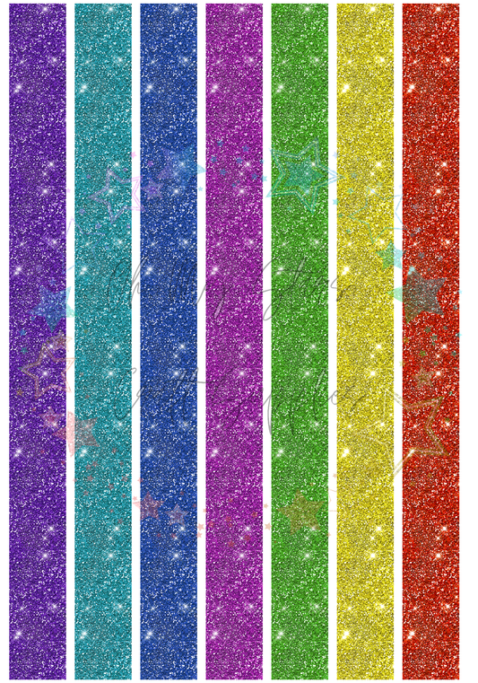 Glitter Keyfobs