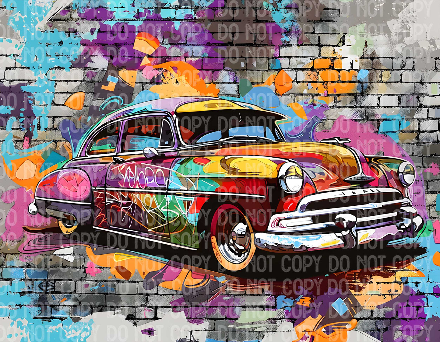 Graffitti Car