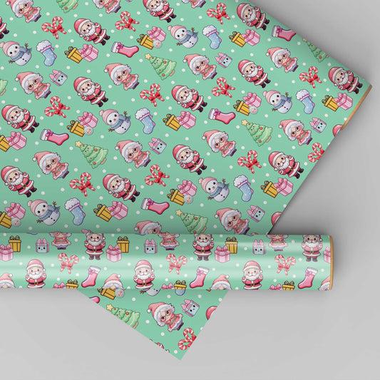 Father Christmas Green