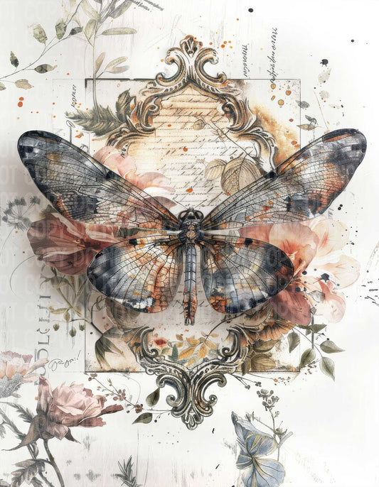 Heritage Bloom Butterfly