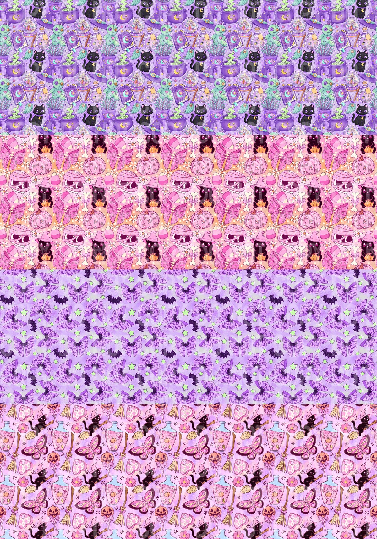Pink and Purple Halloween