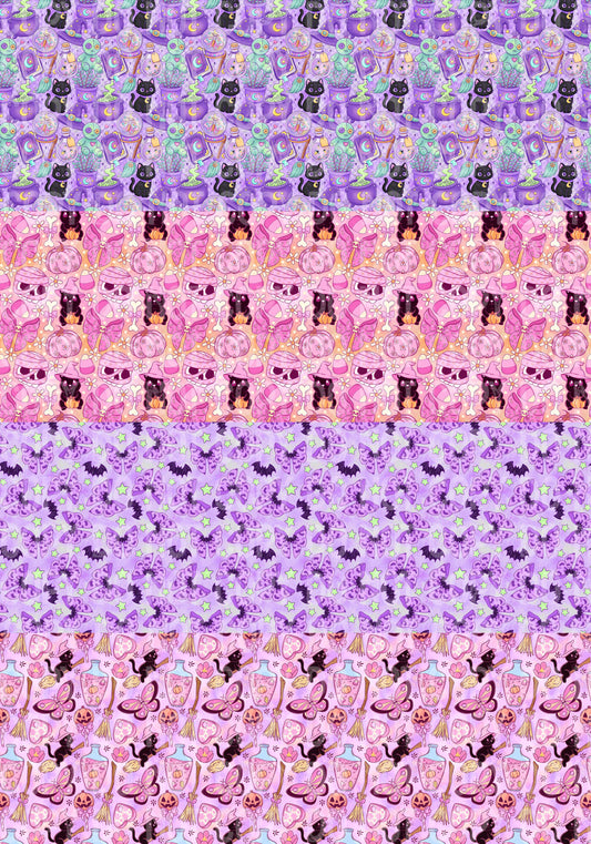 Pink and Purple Halloween