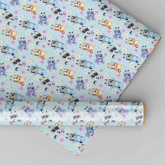 Heeler Flowers Blue