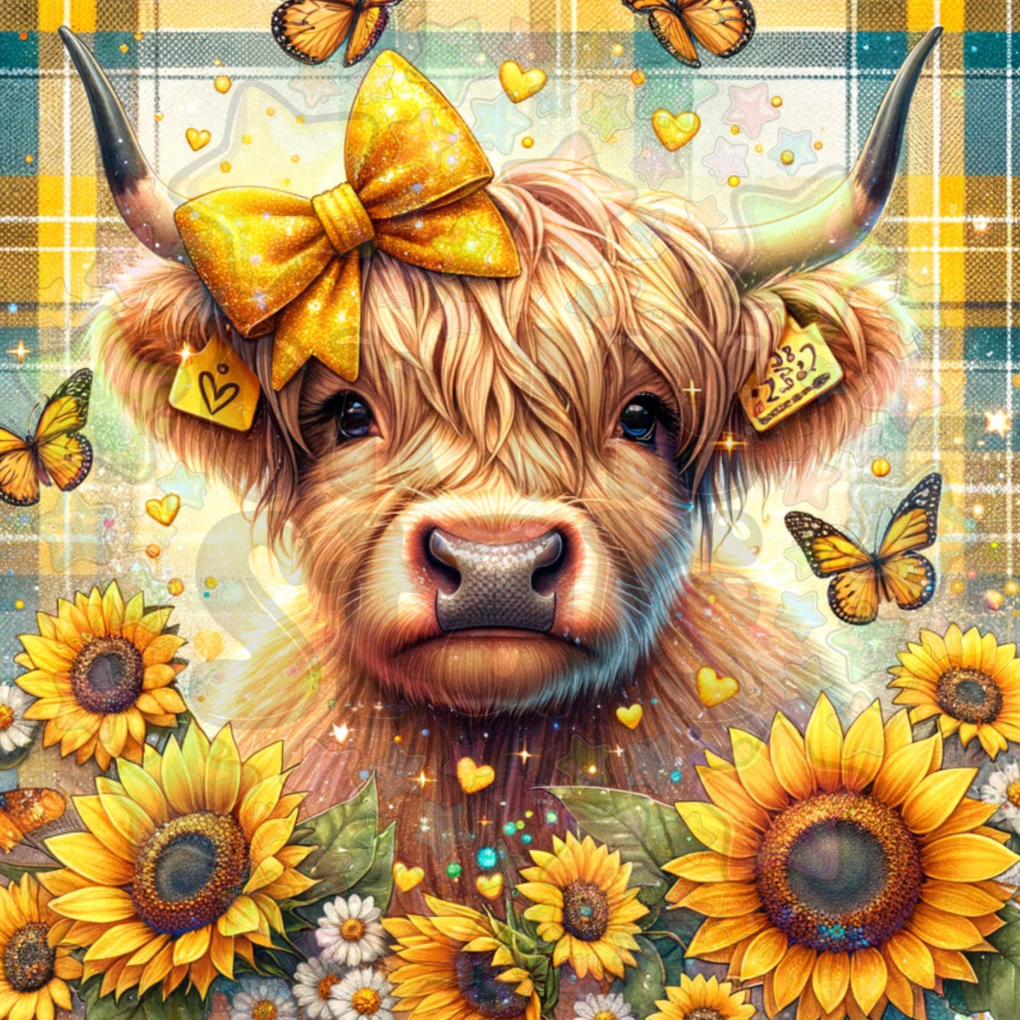 Yellow Check Highland