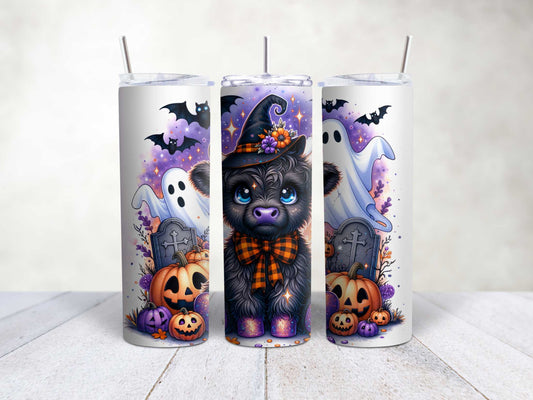 Cute Highland Cow Halloween