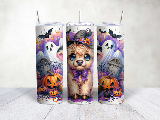 Cute Highland Cow Halloween