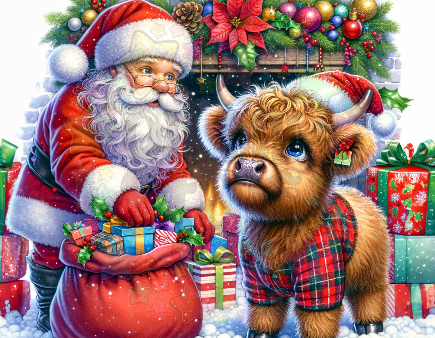 Highland Cow Christmas