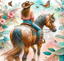 Load image into Gallery viewer, Pastel Horse Rider
