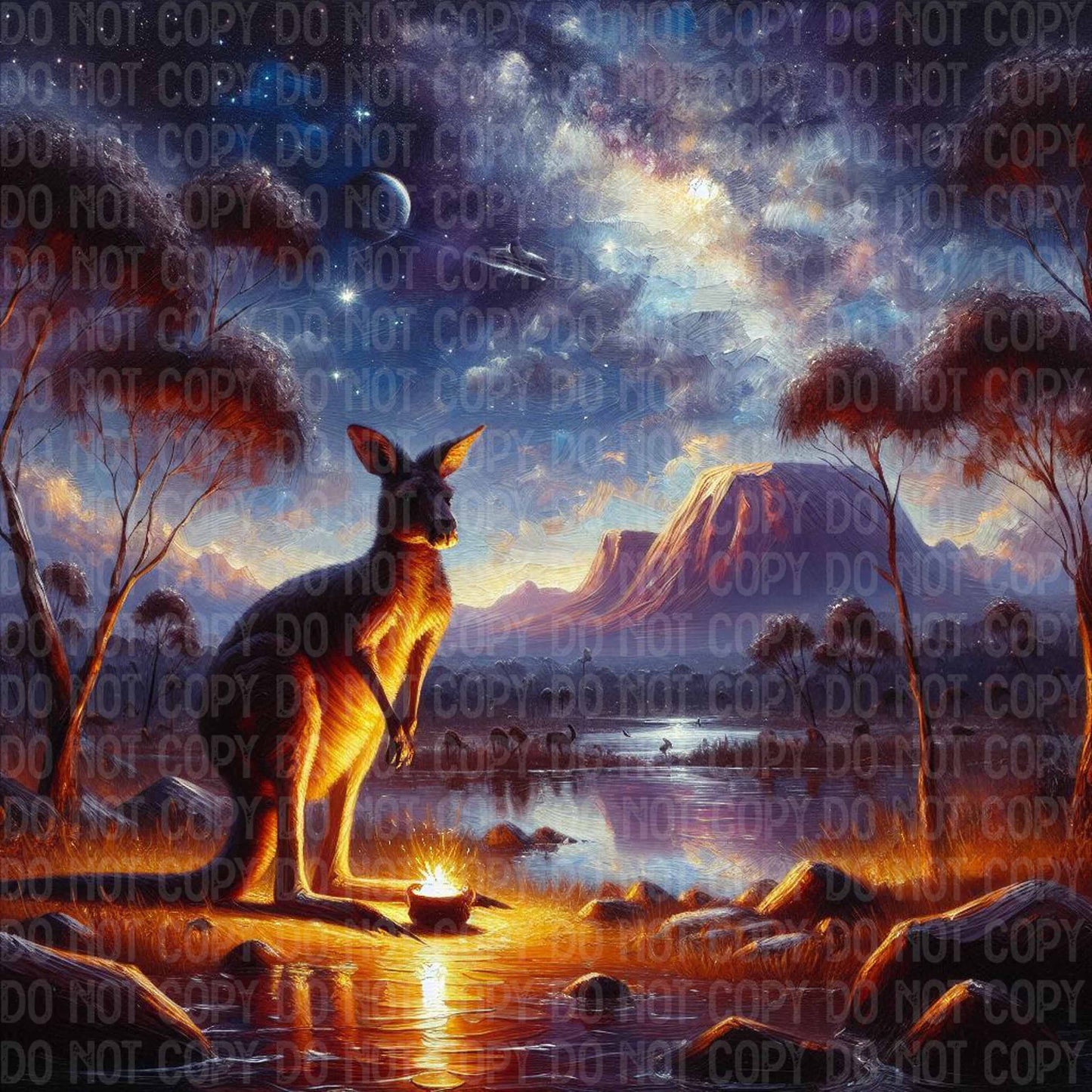 Kangaroo Galaxy Fire