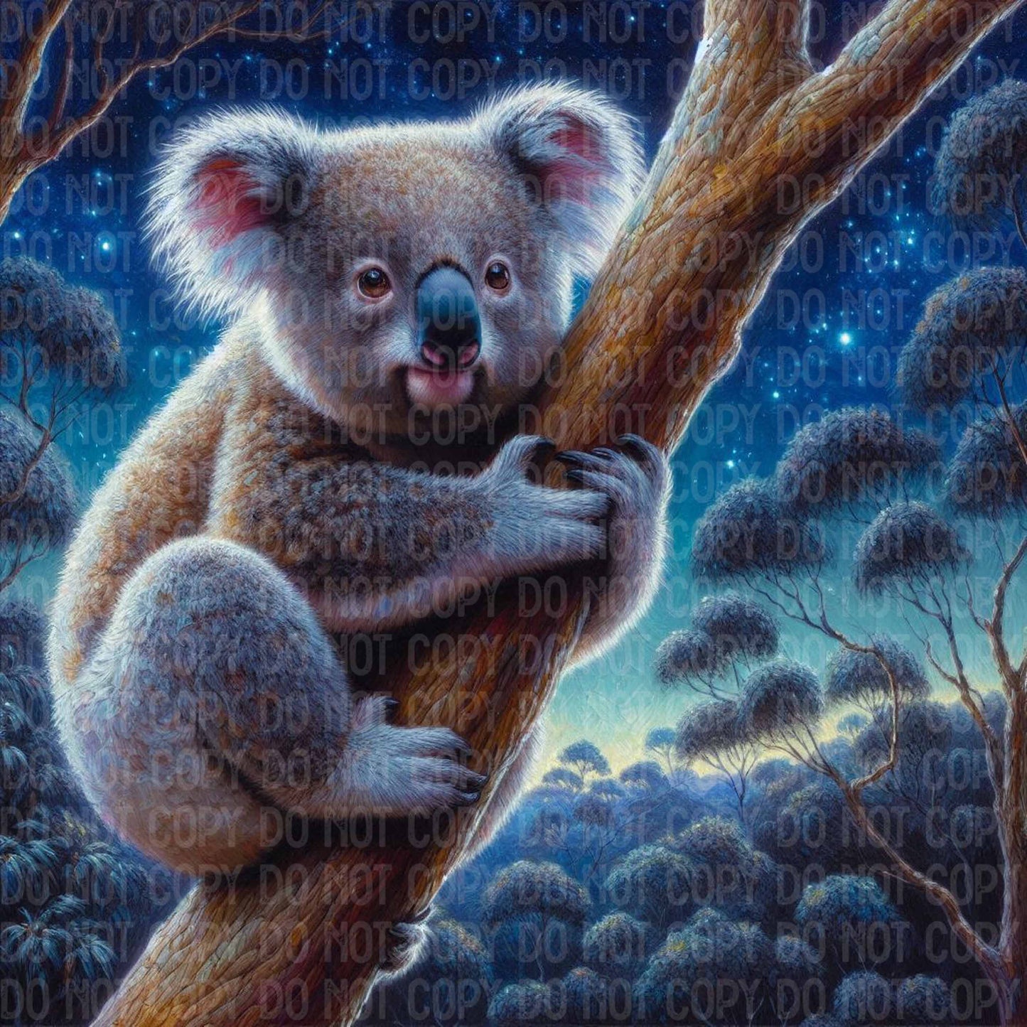 Koala Night Sky 1
