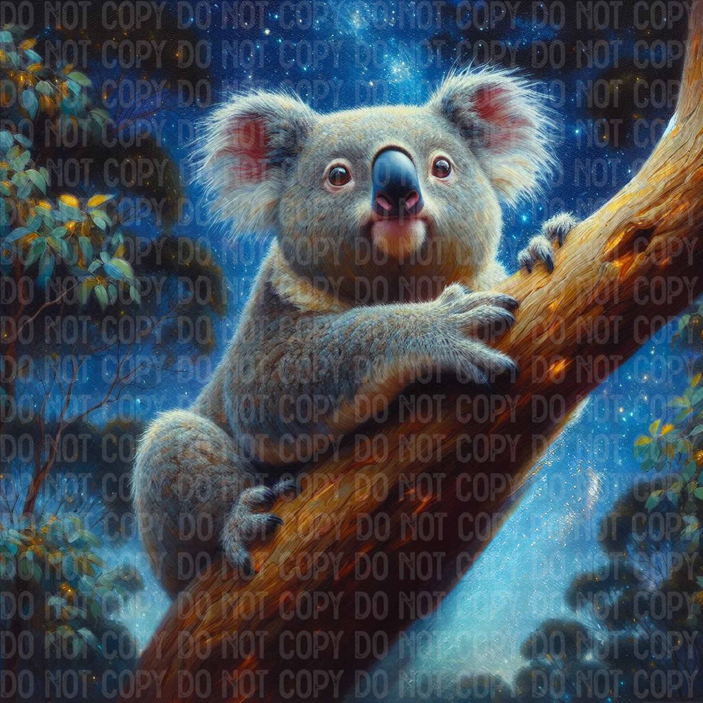 Koala Night Sky