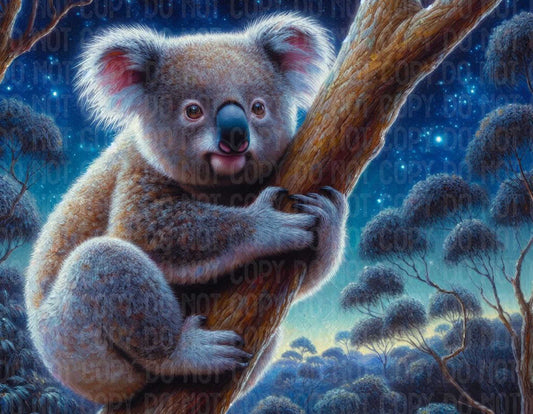 Koala Night Sky 1