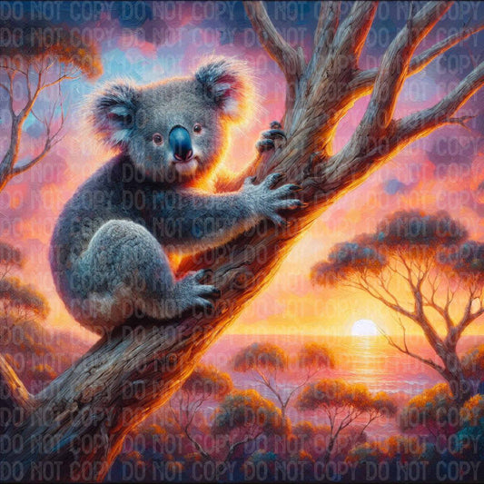 Koala Pink Sunset