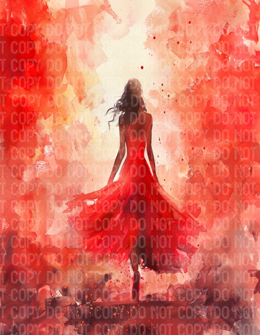 Lady in Red