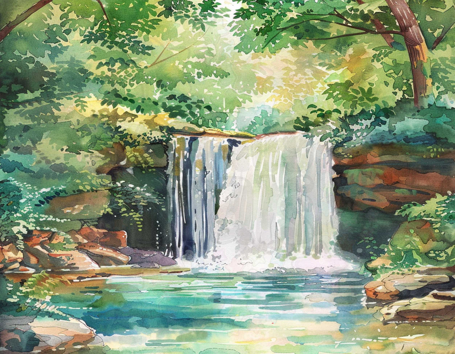 Large Waterfall