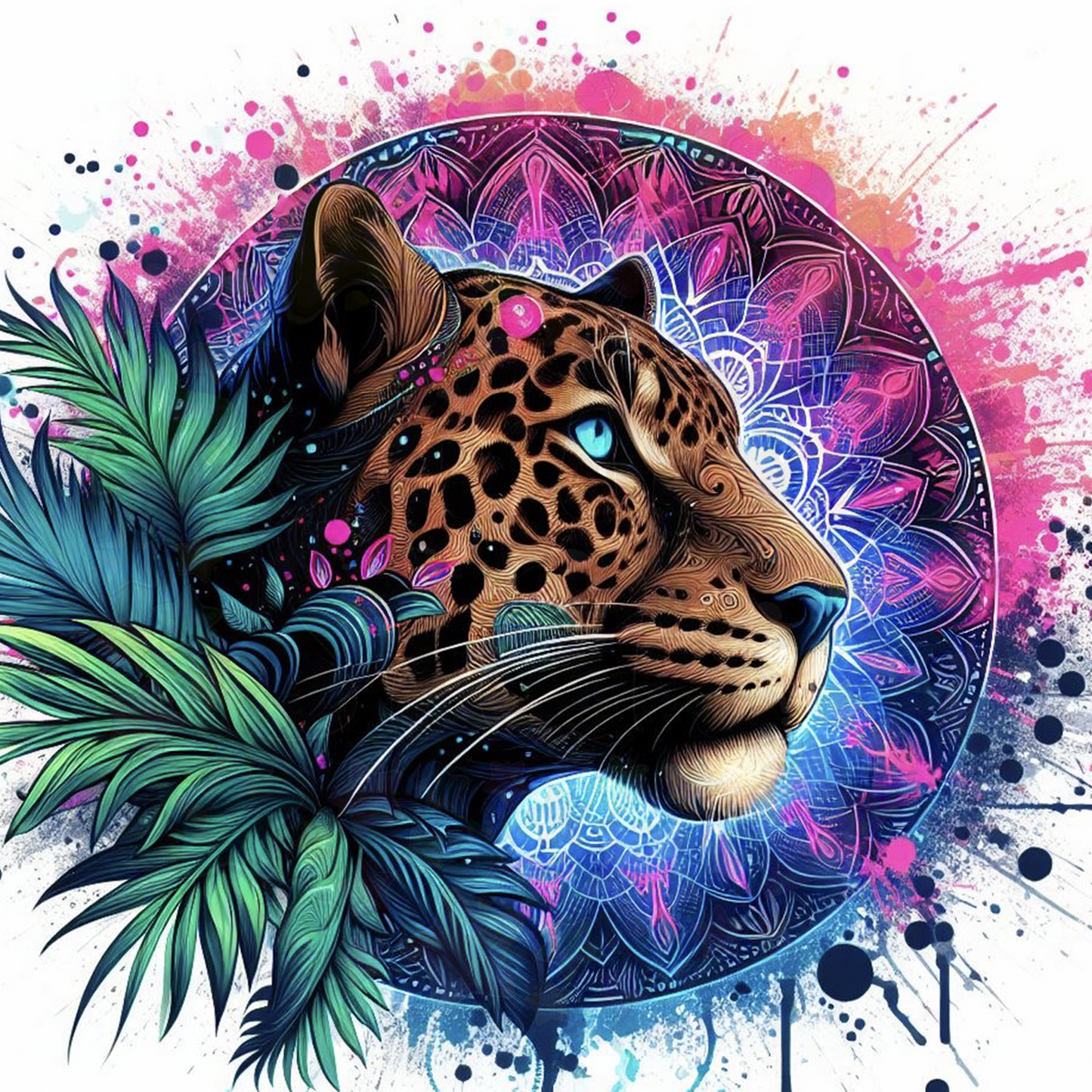Neon Leopard