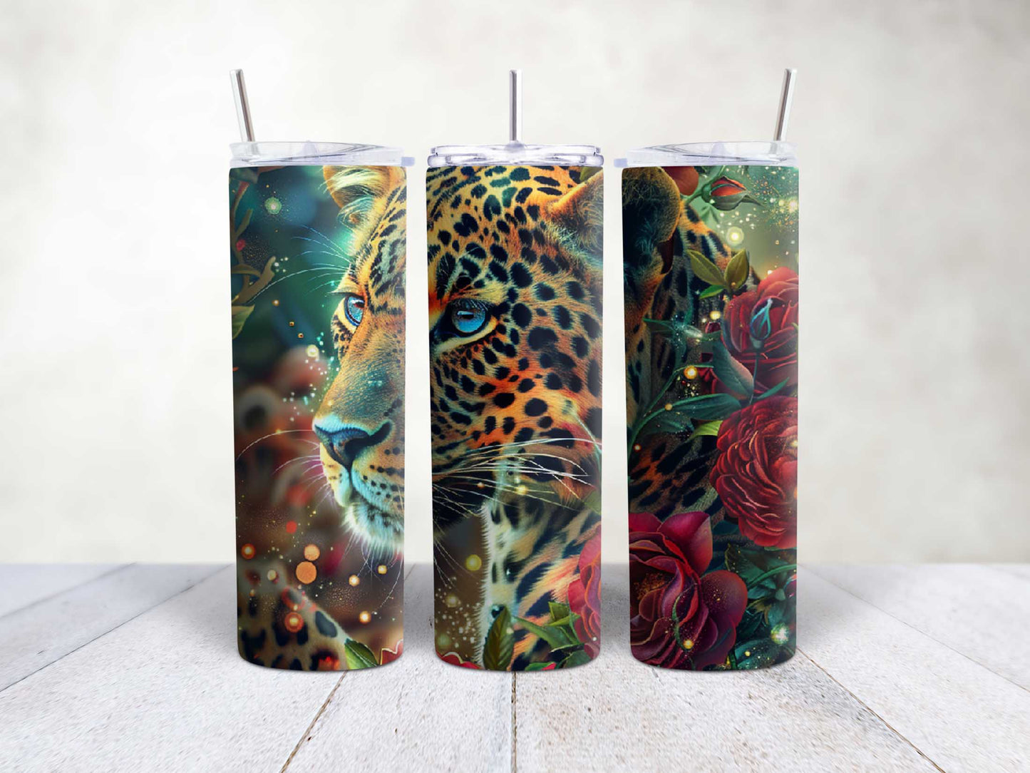 Leopard Dark Roses