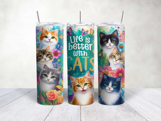 Life is Better with Cats