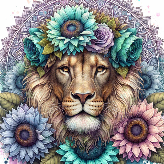 Mandala Lion