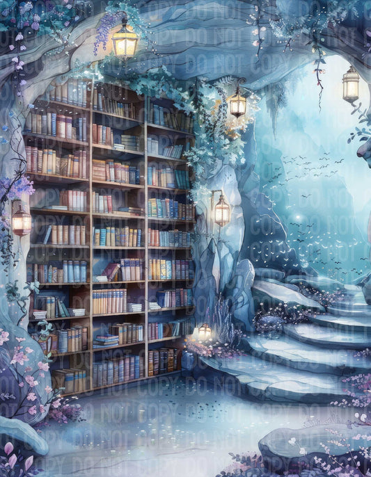 Mystic Blue Library