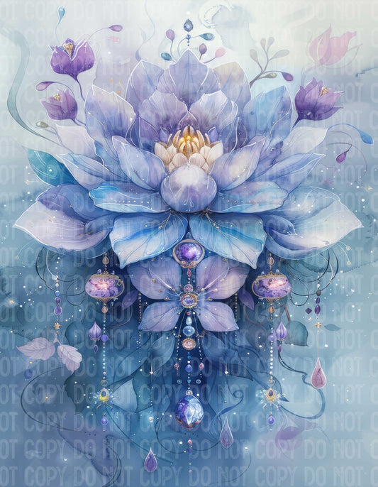 Mystic Blue Lily Jewels