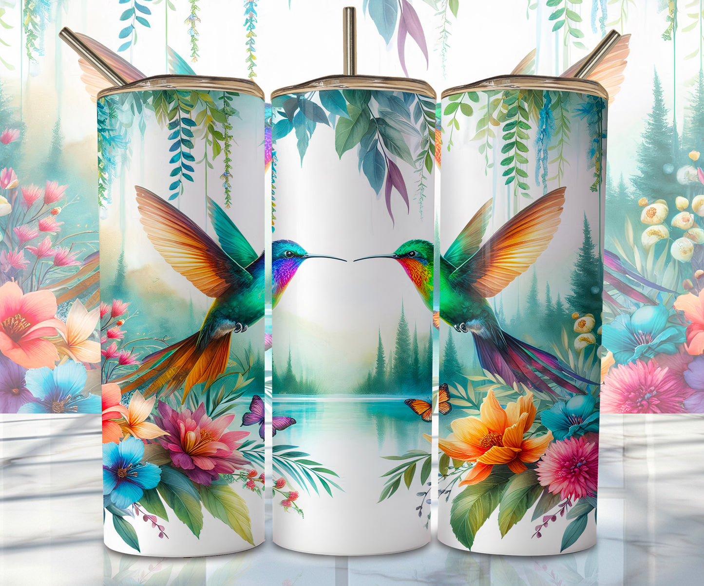 Hummingbird Pair