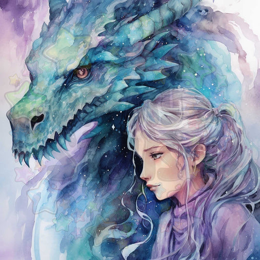 Girl with Dragon