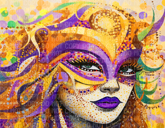 Mardi Gra Mask
