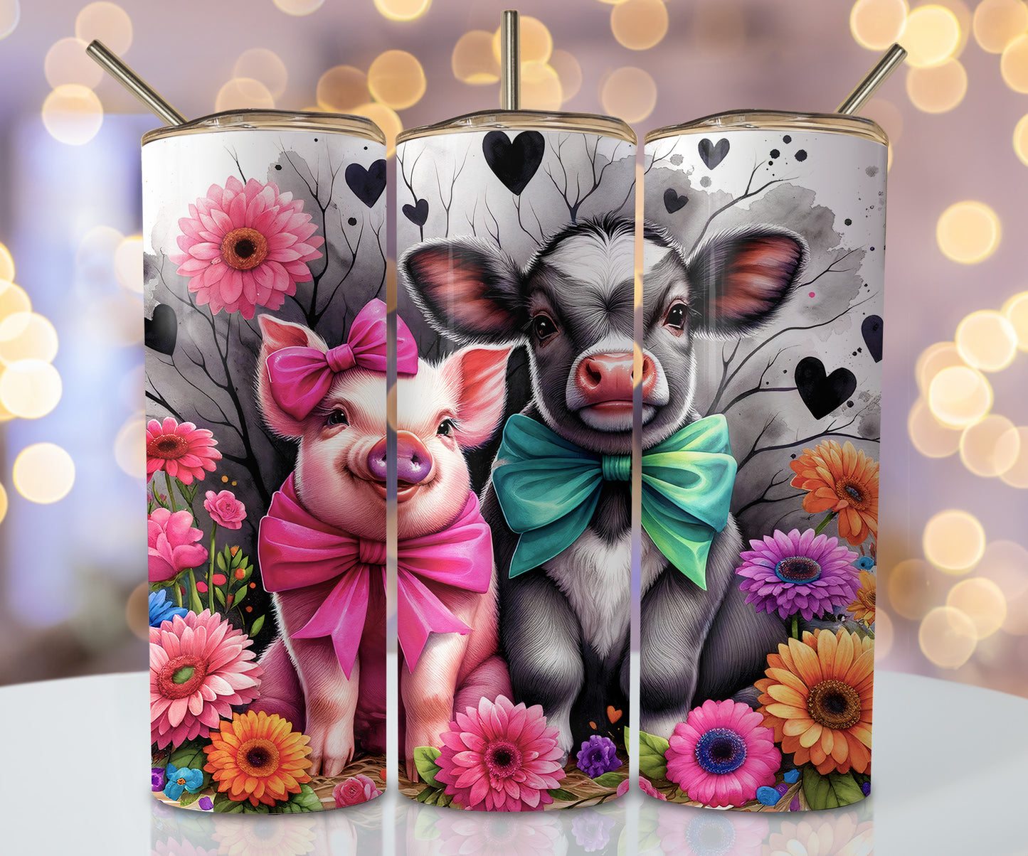 Cow and Pig