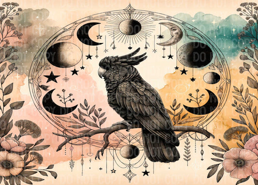 Black Cockatoo Moons