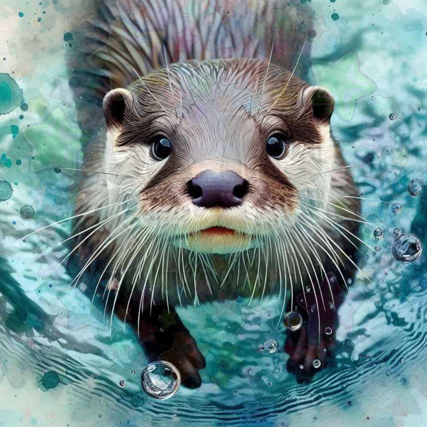 Otter Looking Up