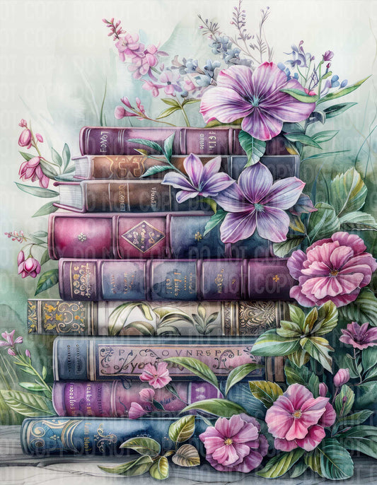 Pastel Mirage Bookstack