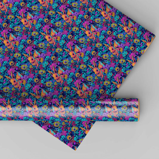 P Eve Neon Flowers