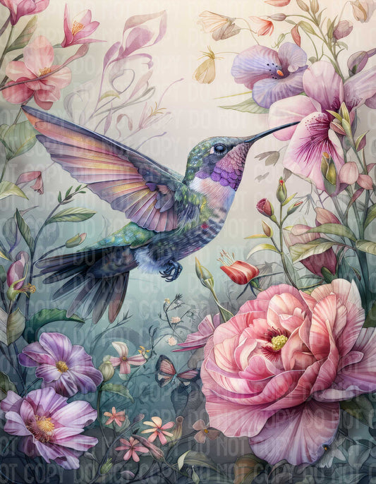 Pastel Mirage Hummingbird