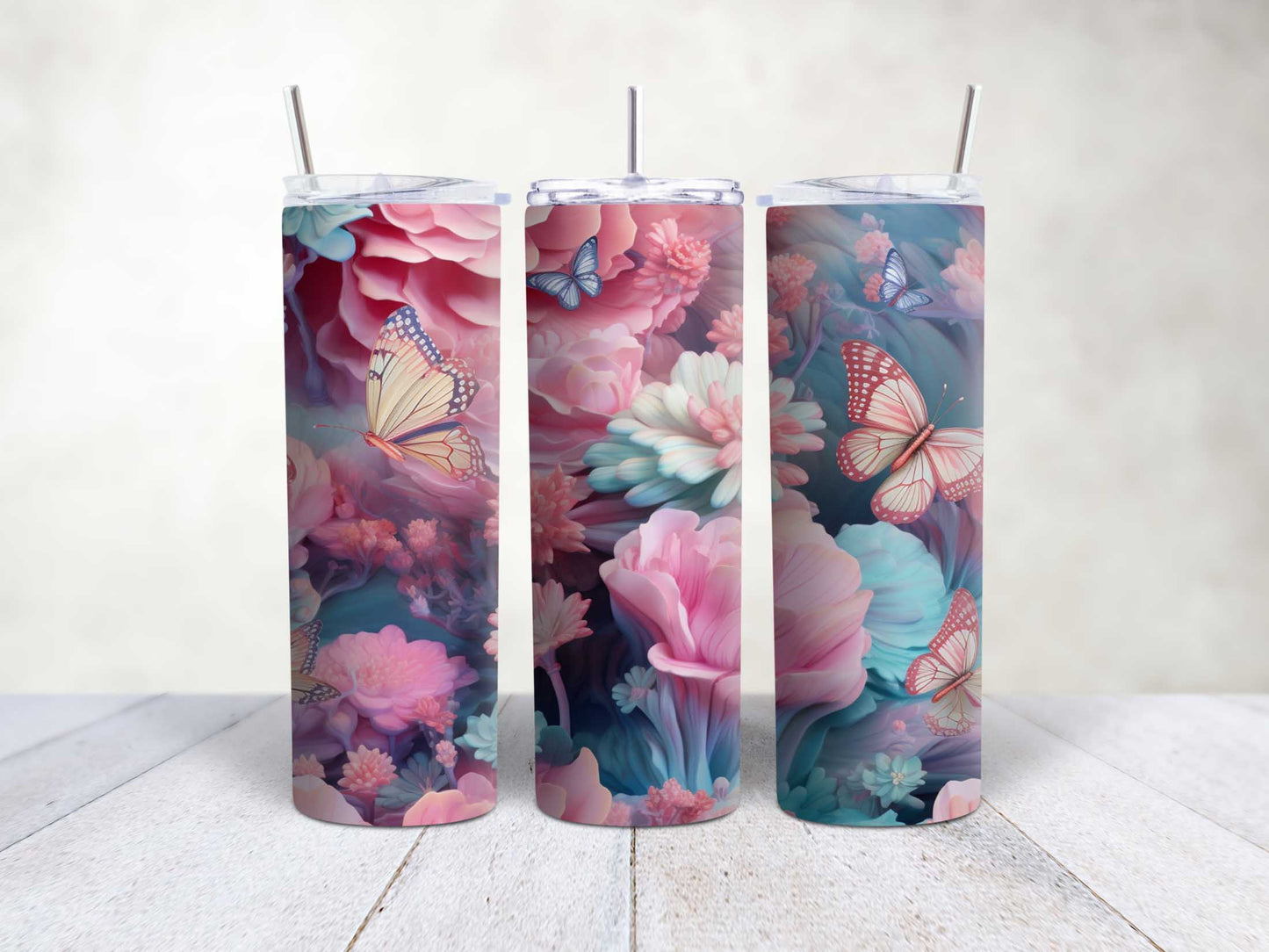 Pastel Butterflies
