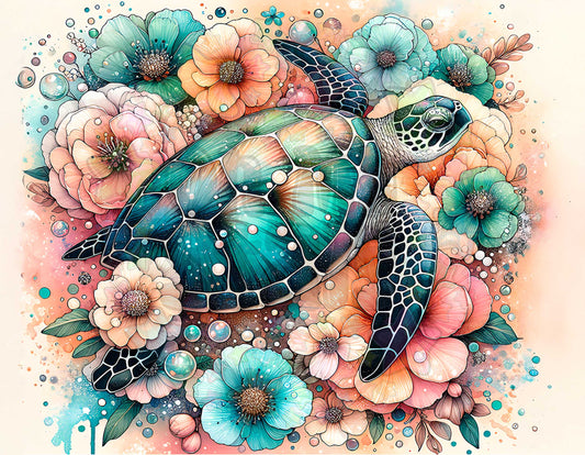 Peach Turtle